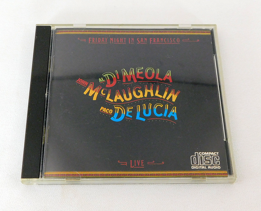 人気セール，新作 旧規格 初期 金レーベル CD スーパー ギター トリオ ライブ Friday Night In San Francisco 35DP-9/ハガキ付き/ゴールド GOLD/ライヴ(フュージョン)｜売買されたオークション情報、yahooの商品情報をアーカ フュージョン
