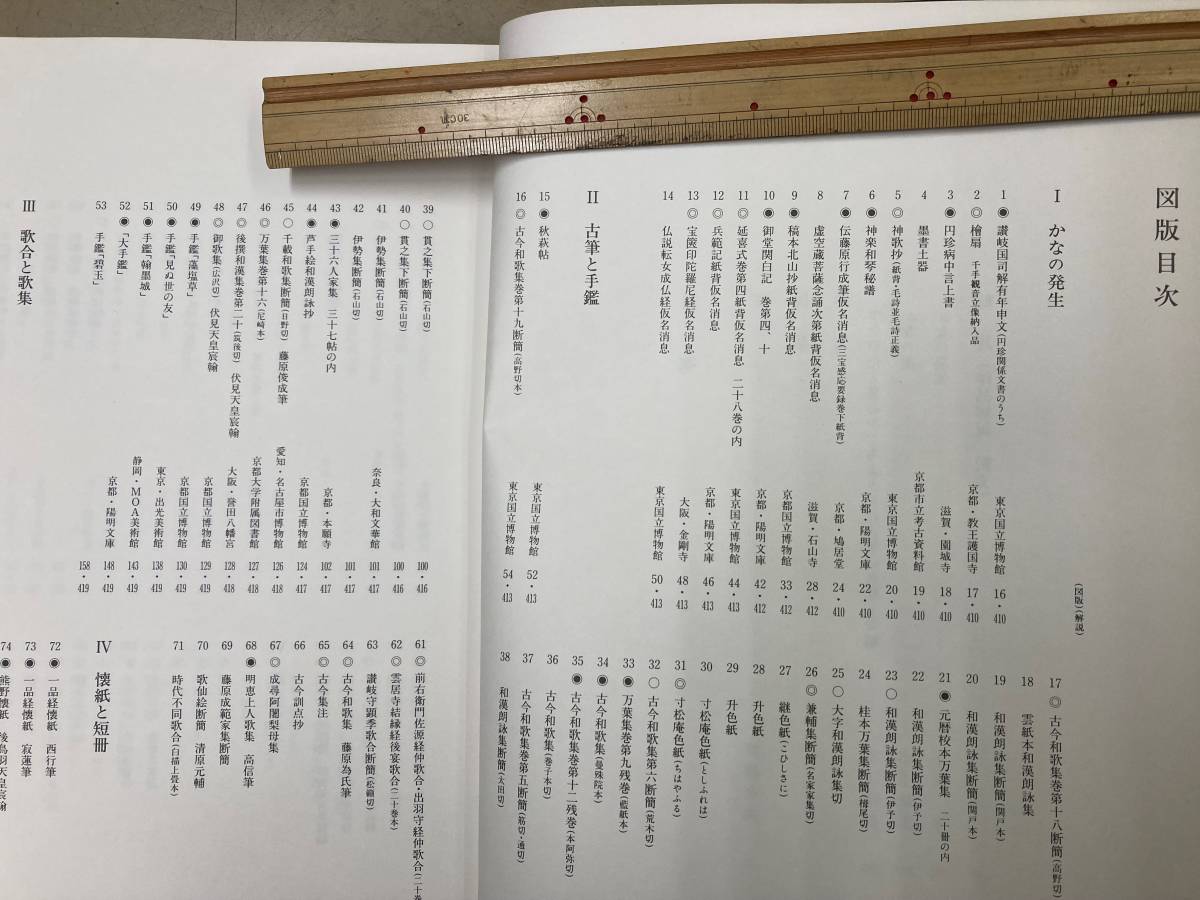 名宝 古筆大手鑑 かなの美 古筆大手鑑 東京堂出版 飯島春敬