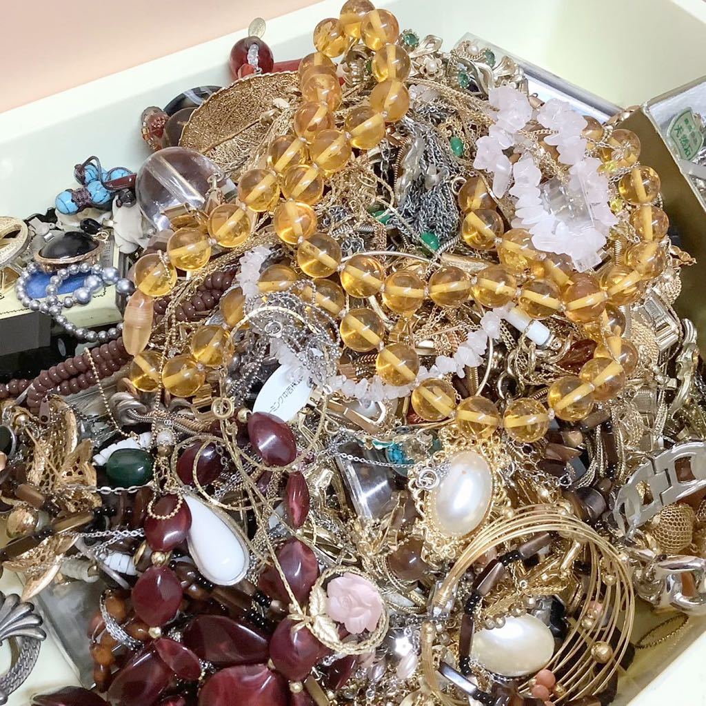 1円～☆5.15kg☆未検品 遺品整理 片付け品☆アクセサリー 大量 まとめ