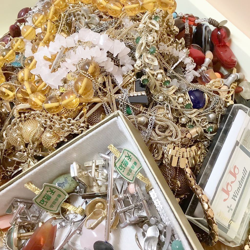 1円～☆5.15kg☆未検品 遺品整理 片付け品☆アクセサリー 大量 まとめ