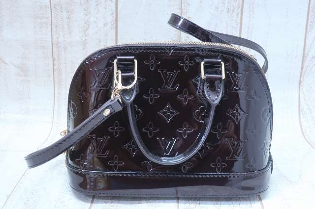 6-9420/ルイヴィトン アルマ BB モノグラム ヴェルニ LOUIS VUITTON 