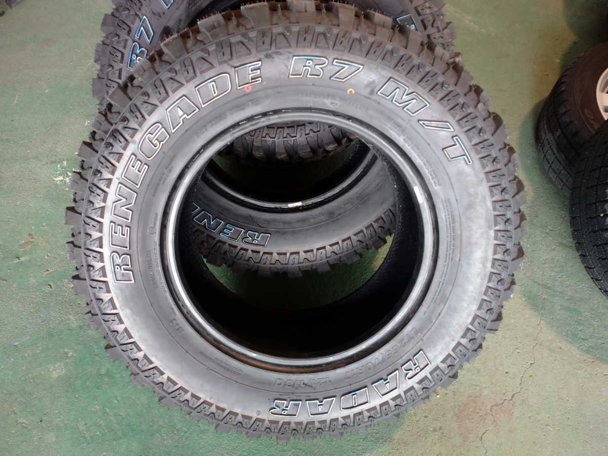 高品質，定番人気 265/70R17 RADAR RENEGADE R7 M/T ほぼ 引き取り歓迎(中古品)｜売買されたオークション情報、yahooの商品情報をアーカイブ公開 - オークファン 17インチ