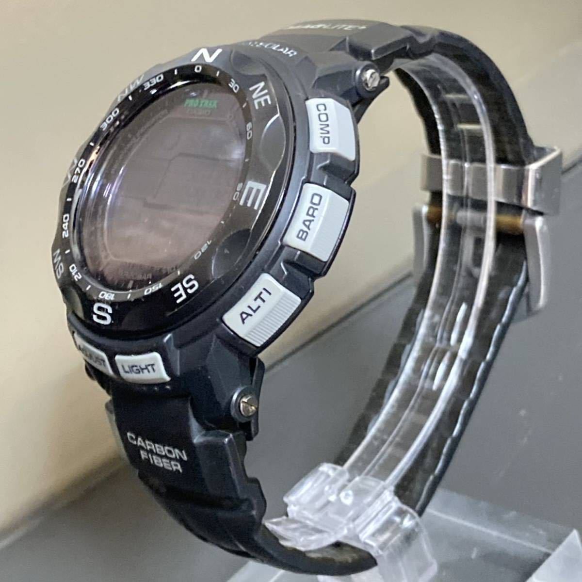 希少 美品 PROTREK PRW-S2500MG-1JR マグライトコラボ タフソーラー 