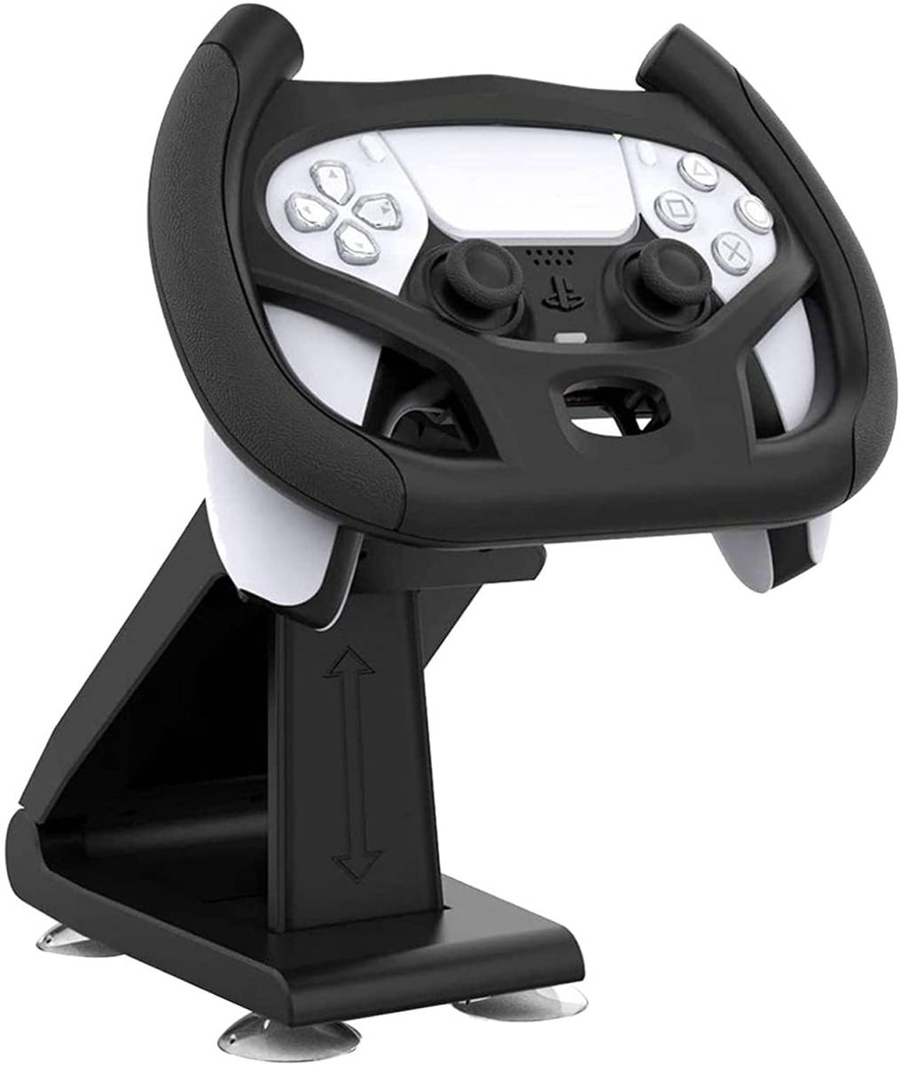 【最新作，新品】 PS5 コントローラー ハンドル PS5用ホイール ホルダー ゲームパッド 耐久性 Fit For PS5 ゲームパッド 黒(コントローラー)｜売買されたオークション情報、yahooの商品情報をアーカイブ公開 - オー アクセサリー、周辺機器