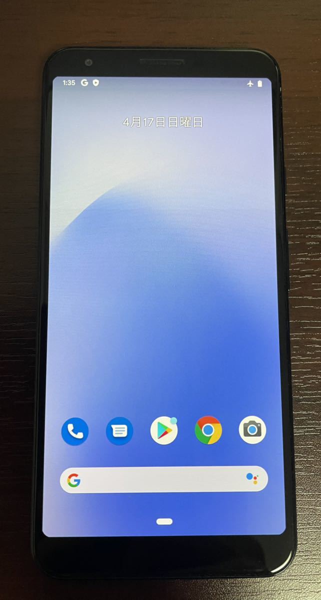 284-0233 Google Pixel 3a XL 64GB ブラック SIMフリー Google Pixel 