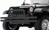 ラングラーJKバンパーガード バンパー チューブバンパーSMITTYBILT Smittybilt☆フロントチューブバンパー ブラック JKラングラー