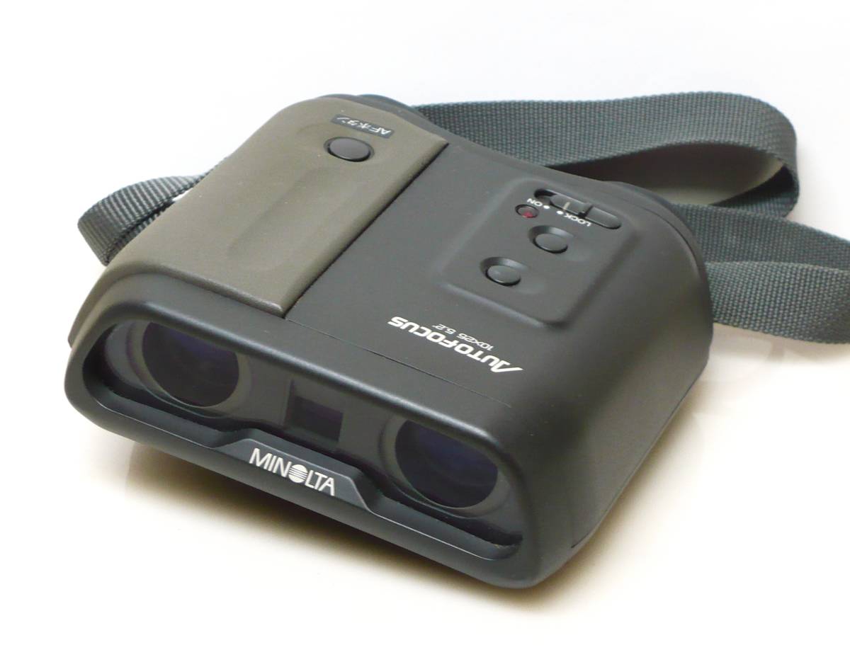 ★MINOLTA(ミノルタ)● AUTO FOCUS 10X25 5.2°◆オートフォーカス双眼鏡●実用・良品 MINOLTA ミノルタ Minolta QUARTZ ヨアケマエカメラ HI-MATIC