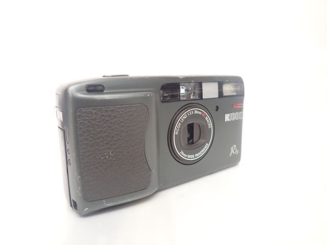 【動作品 美品】RICOH R1s フィルムカメラ ケース付き 一部ワケアリ RICOH R1 + R1s 30mm F3.5 MACRO リコー コンパクトフィルムカメラ