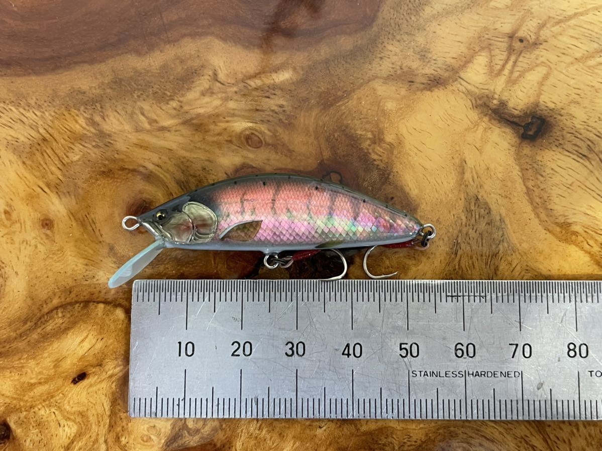 T.C.G Handmade Lures 45s-55sアワビ貼り12個セット T.C.G Handmade Lures 52s No.5 ハンドメイドミノー アワビ貼り