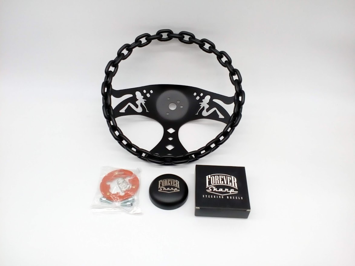 Forever Sharp フォーエバーシャープ チェーン ステアリングホイール Forever Sharp フォーエバーシャープ チェーン ステアリングホイール