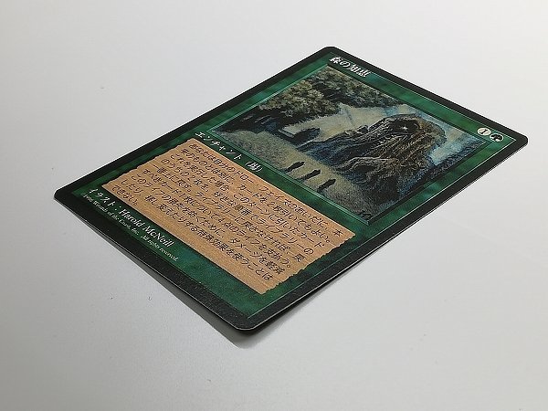 sC106o [人気] MTG 森の知恵 Sylvan Library 4ED 第4版 黒枠 緑 R レア