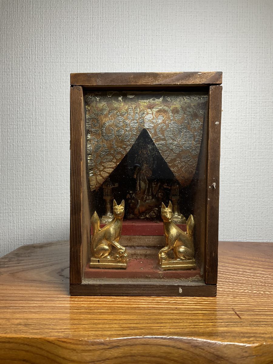 豊川稲荷 仏像 妙厳寺 厨子入 狐 荼枳尼天像 仏教美術