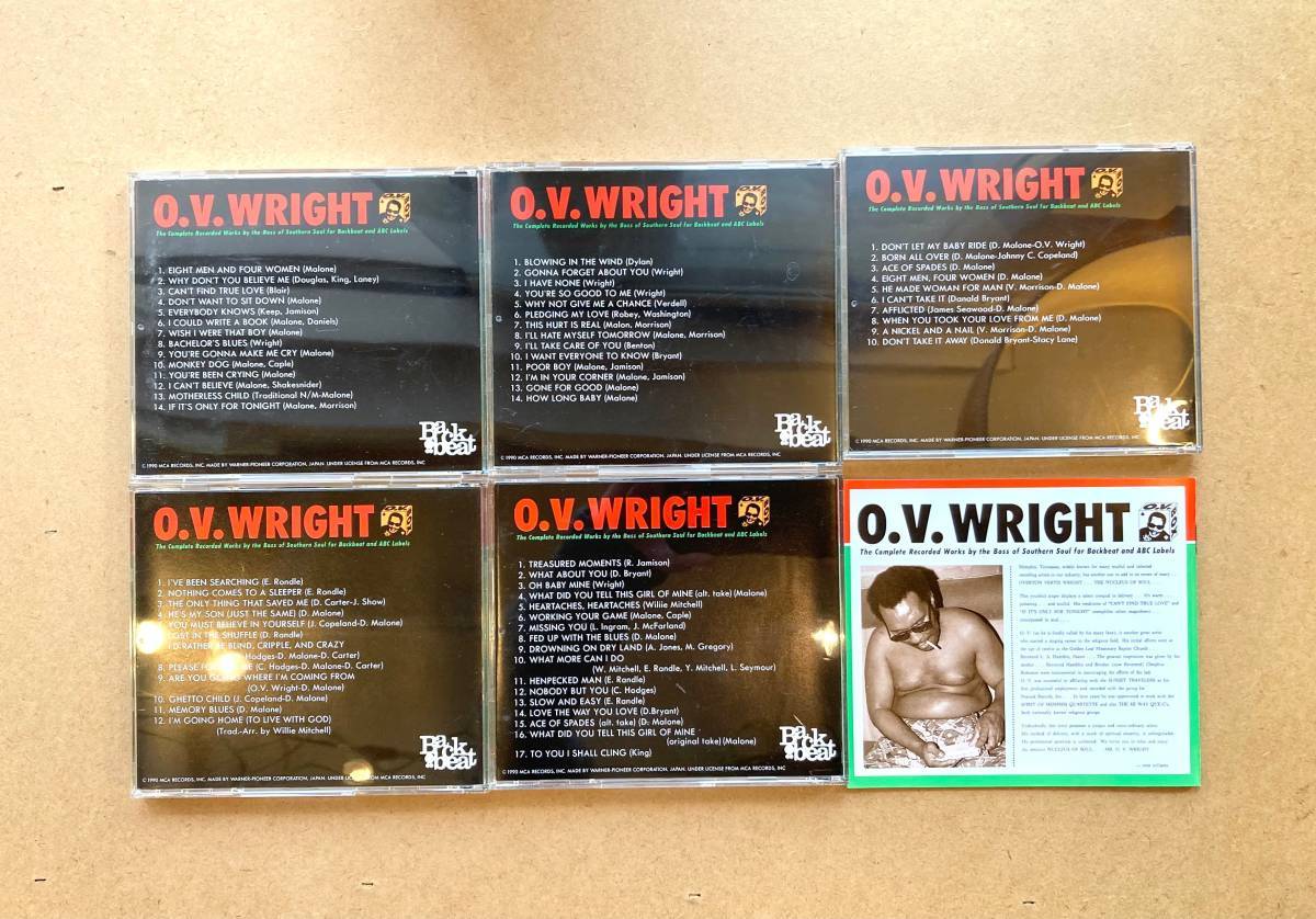 □美品□O.V. Wright / O.V. Box (P-Vine Records PCD-1451-5 (EQCP-22
