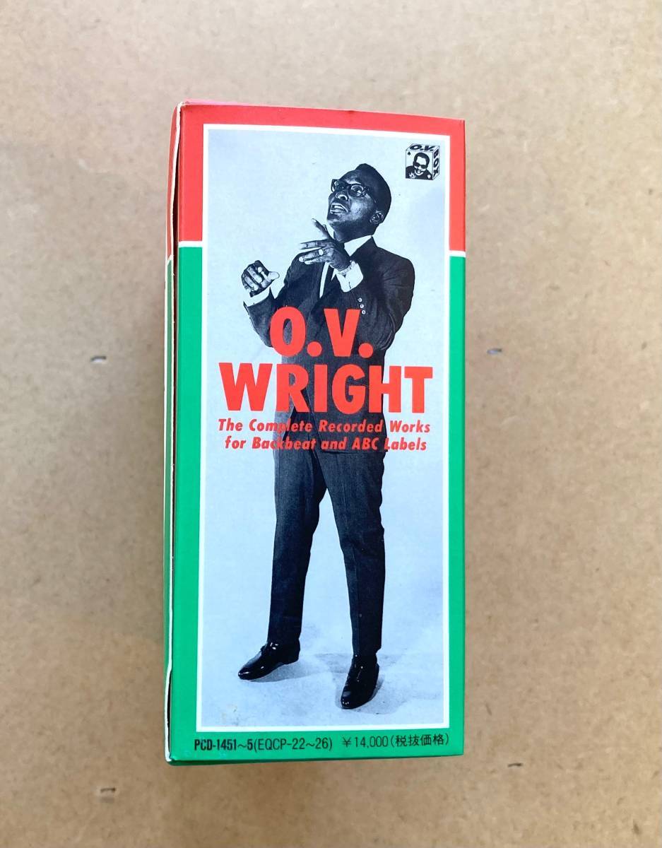 □美品□O.V. Wright / O.V. Box (P-Vine Records PCD-1451-5 (EQCP-22