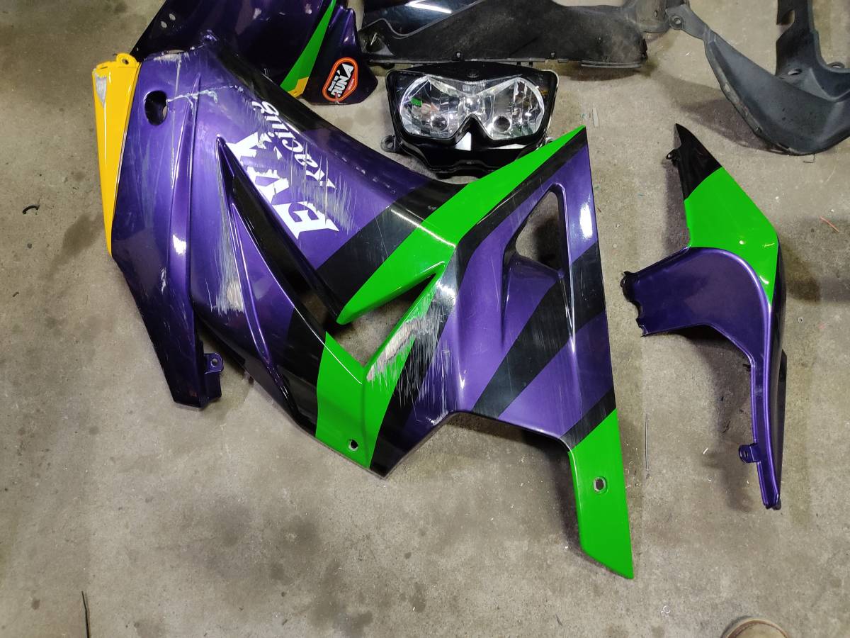 NINJA250R/ニンジャ250R/エヴァ EVA｜カウル キット/外装 セット 