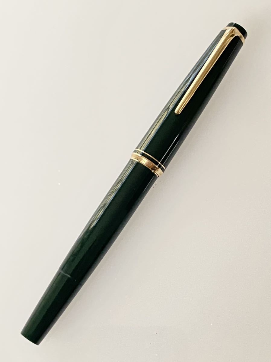 モンブラン 万年筆 MONTBLANC #22 グリーン14C 585 EF 1960年代