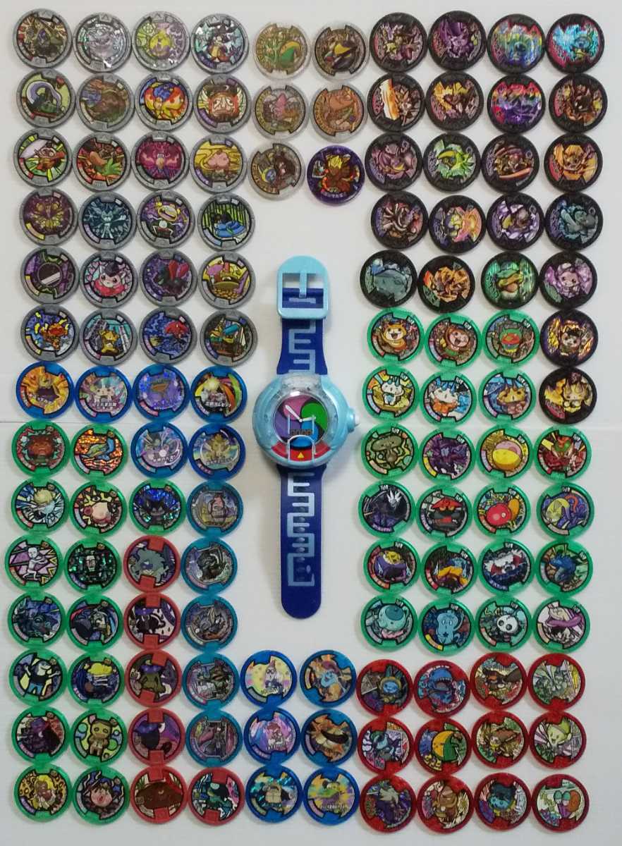 DX妖怪ウォッチU プロトタイプ（ver.7更新済） ＋ 対応メダル124枚