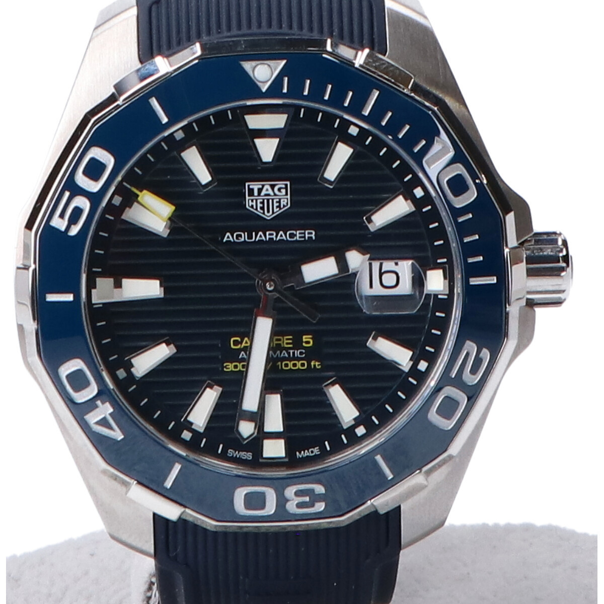 美品/ TAG HEUER タグホイヤー WAY201B.FT6150 CALIBRE5 アクア 