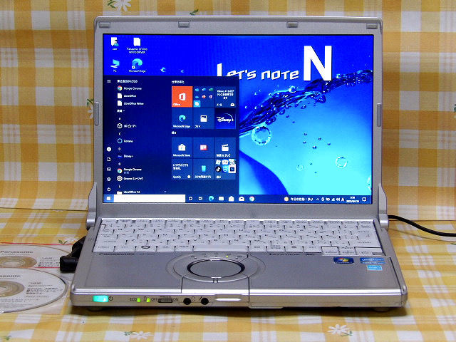 Let's note : Panasonic CF-N10 i5 高性能レッツノート ビジネスマン