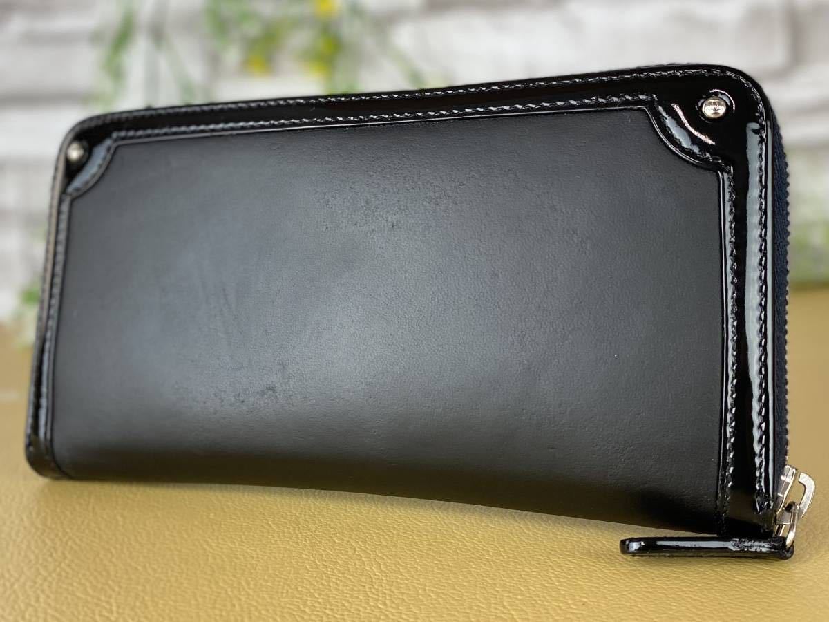 a150 シャネル 1円☆美品☆ ココマーク ラウンドファスナー長財布 