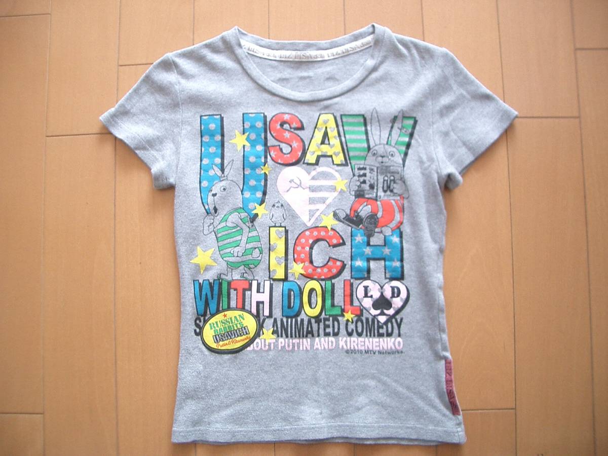 LIZ LISA doll 半袖 Tシャツ USAVICH 子供 女の子 Fサイズ TS2703(160 