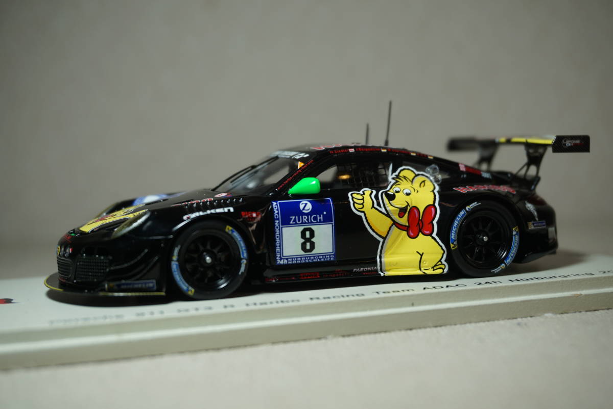 1/43 HARIBO ニュルブルクリンク24時間 spark Porsche 911 GT3 R #8