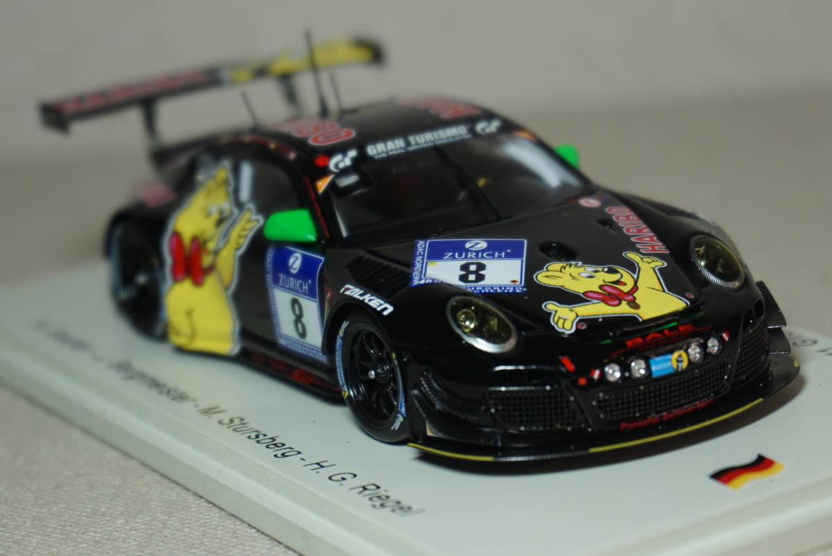 1/43 HARIBO ニュルブルクリンク24時間 spark Porsche 911 GT3 R #8