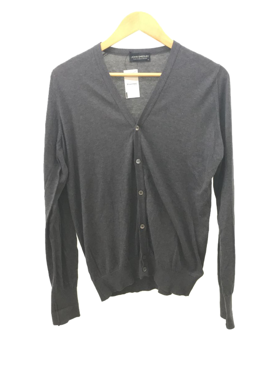 新品，定番人気 JOHN SMEDLEY カーディガン 薄手 /S/コットン/GRY(カーディガン)｜売買されたオークション情報、yahooの商品情報をアーカイブ公開 - オークファン カーディガン