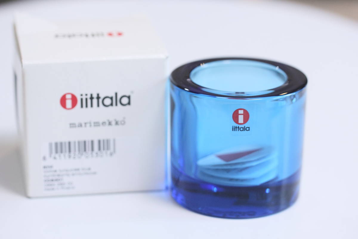 iittala buckの気ままなblog。 -Turquoise blue kivi 60mm Kivi CURIO 