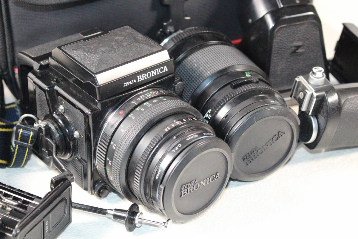 ト静】☆ ZENZA BRONICA ゼンザ ブロニカ 中判カメラ レンズ 他 付属品