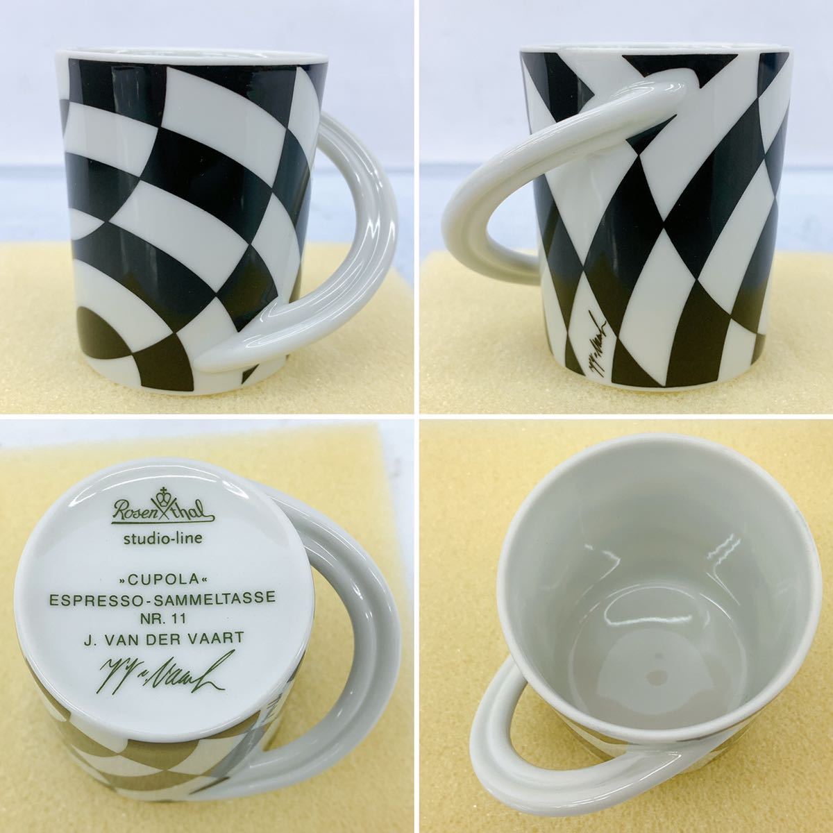 中古品】Rosenthalローゼンタールコーヒー/ティー20点セット 中古品】Rosenthalローゼンタールコーヒー/ティー20点セット