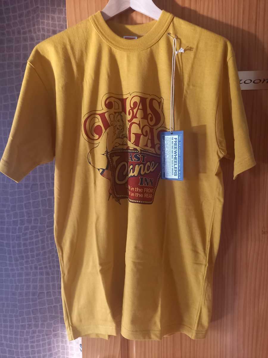 未使用 フリーホイーラーズ ブートレガース Tシャツ 40 GOLD 