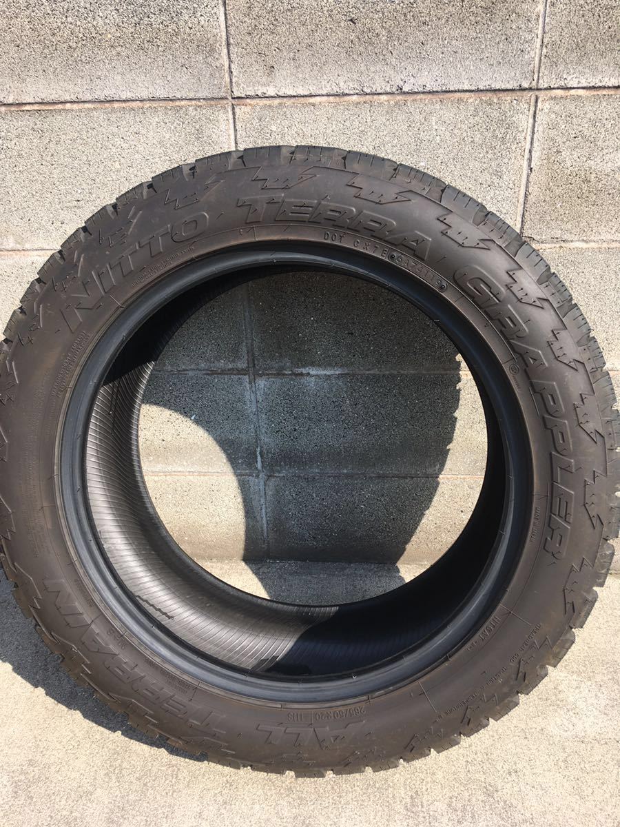 【豊富な，高品質】 NITTO TERRA GRAPPLER ALL TERRAIN ニットー テラグラップラー オールテレーン 265/50R20 4本(中古品)｜売買されたオークション情報、yahooの商品情報をアーカイブ公開 - オークファン 20インチ
