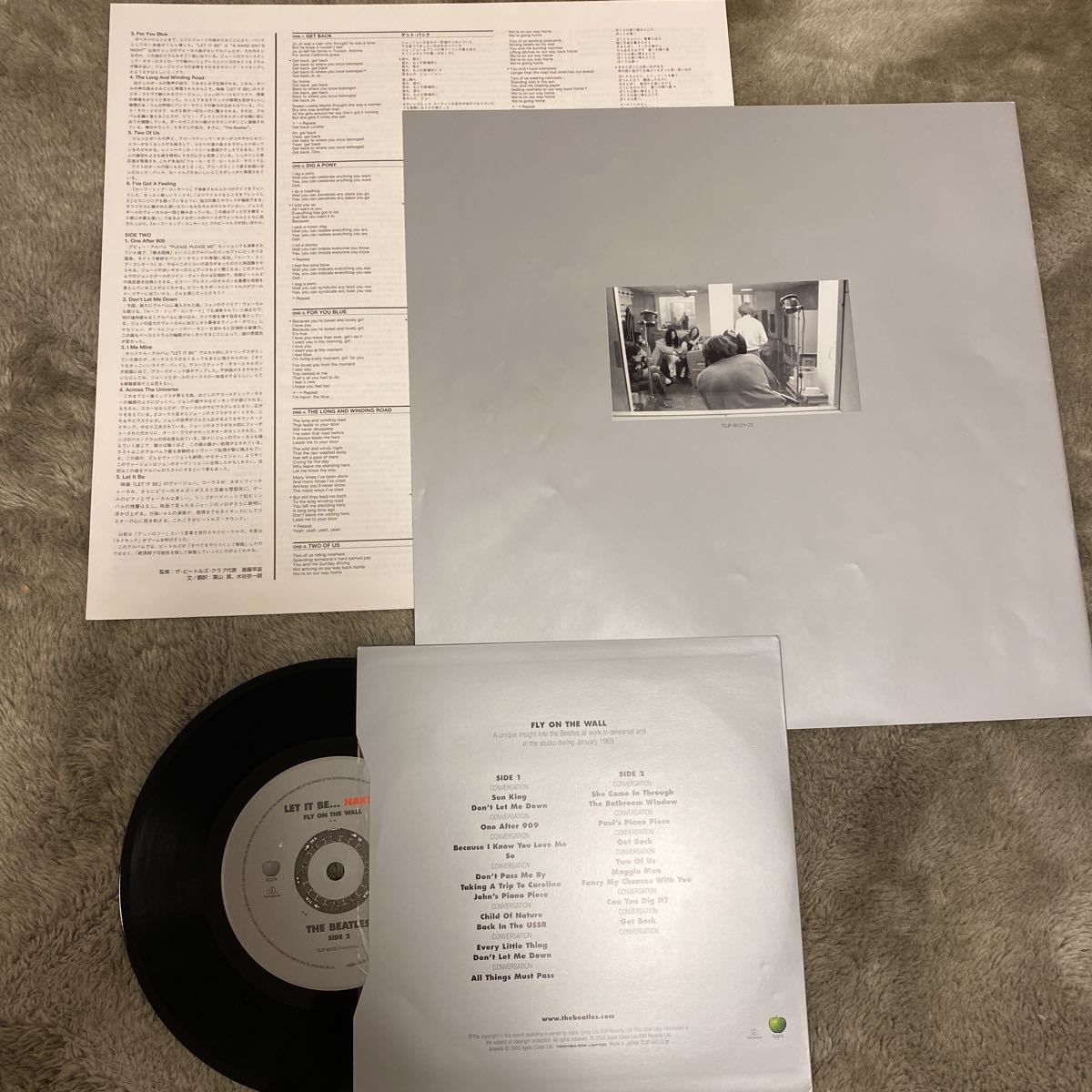 LPレコード国内盤帯付】レット・イット・ビー ネイキッド