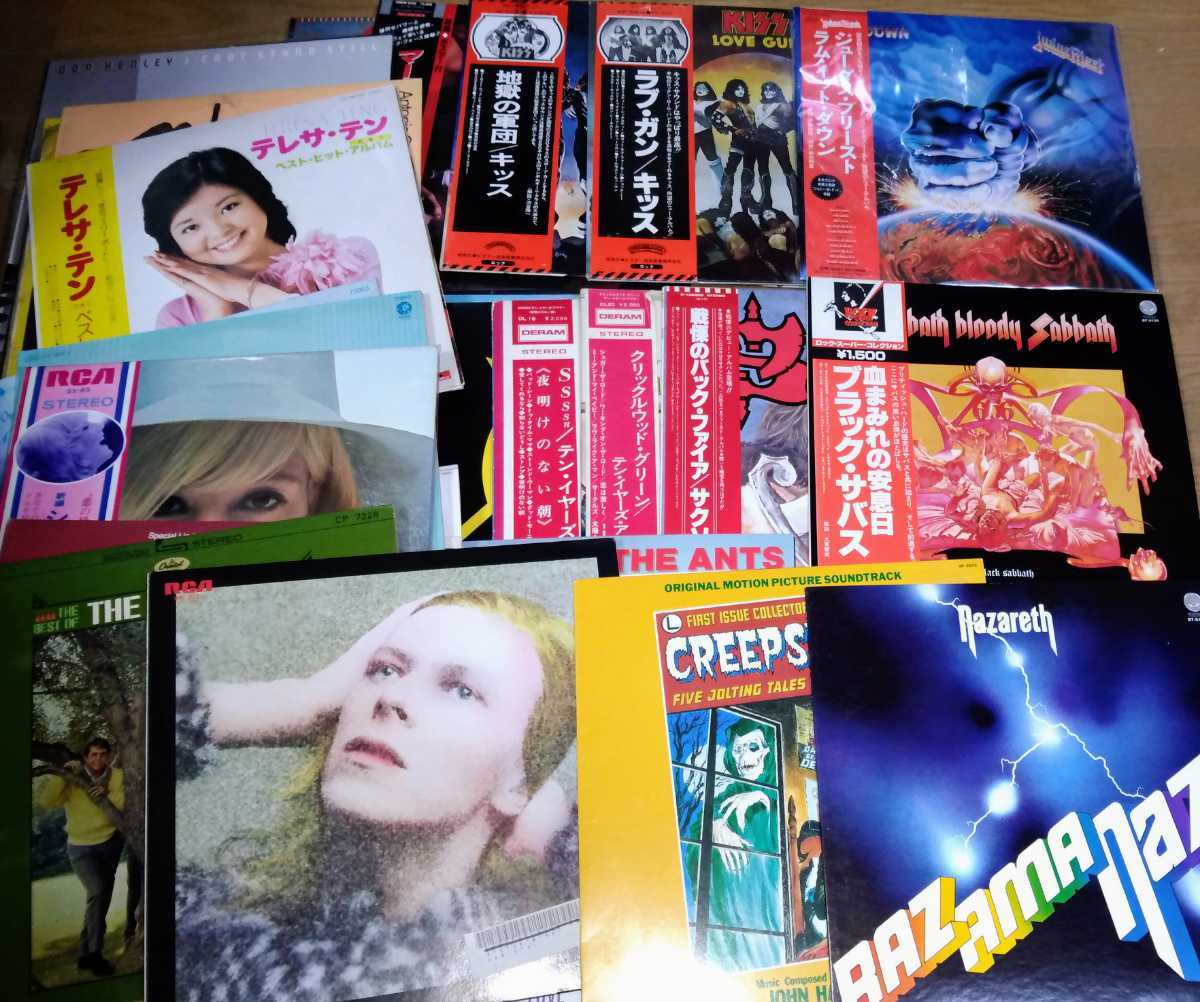  盤 / 洋楽ロック ハードロック メタル ポップス LP レコード 40枚セット まとめ/帯 日本盤/ ジューダスプリースト ブラックサバス(一般)｜売買されたオークション情報、yahooの商品情報をアー 一般