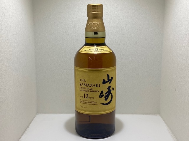 16076】 未開栓 SUNTORY サントリー 山崎 12年 シングルモルト
