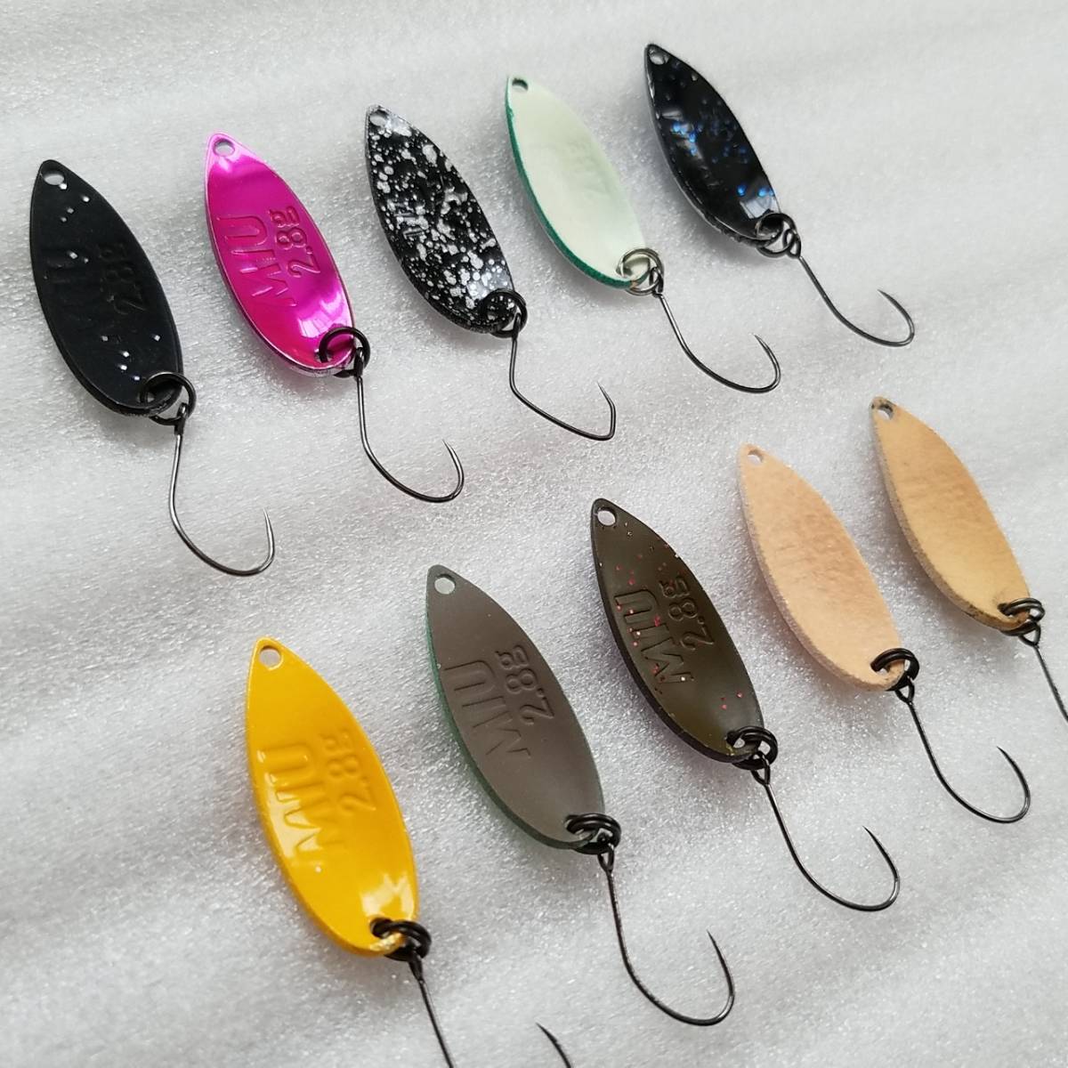 美品 フォレスト ミュー 2.8g 10個セット FOREST MIU エリアトラウト