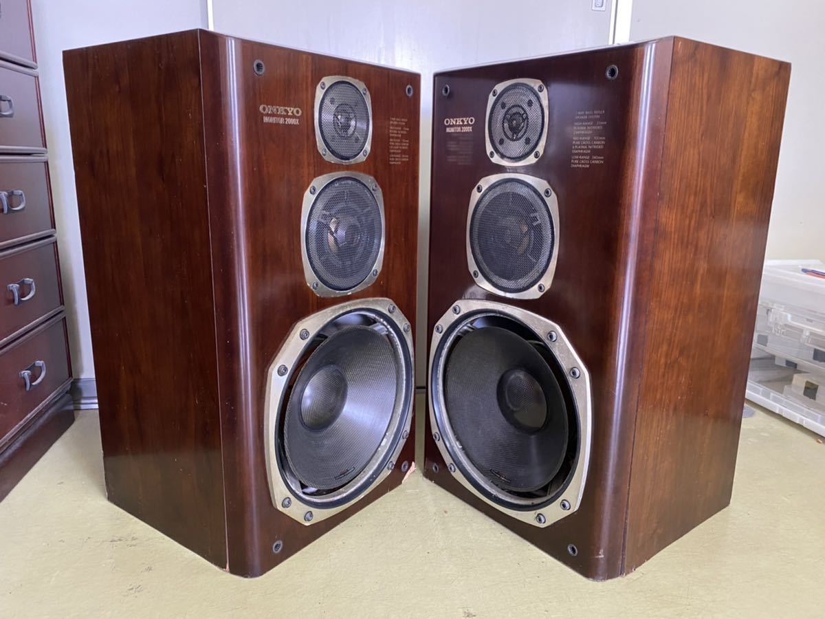 □□全国発送可ONKYO MONITOR 2000X スピーカーペア