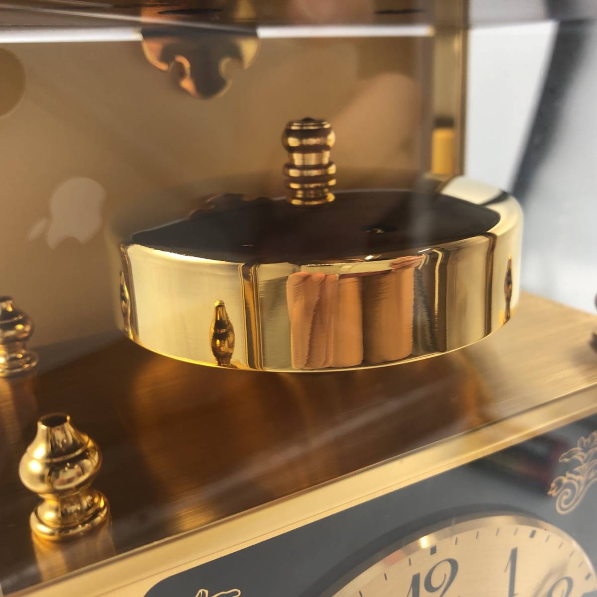 9 稼働品 セイコー QY351G 柱時計風 置時計 クォーツ 昭和レトロ Yahoo