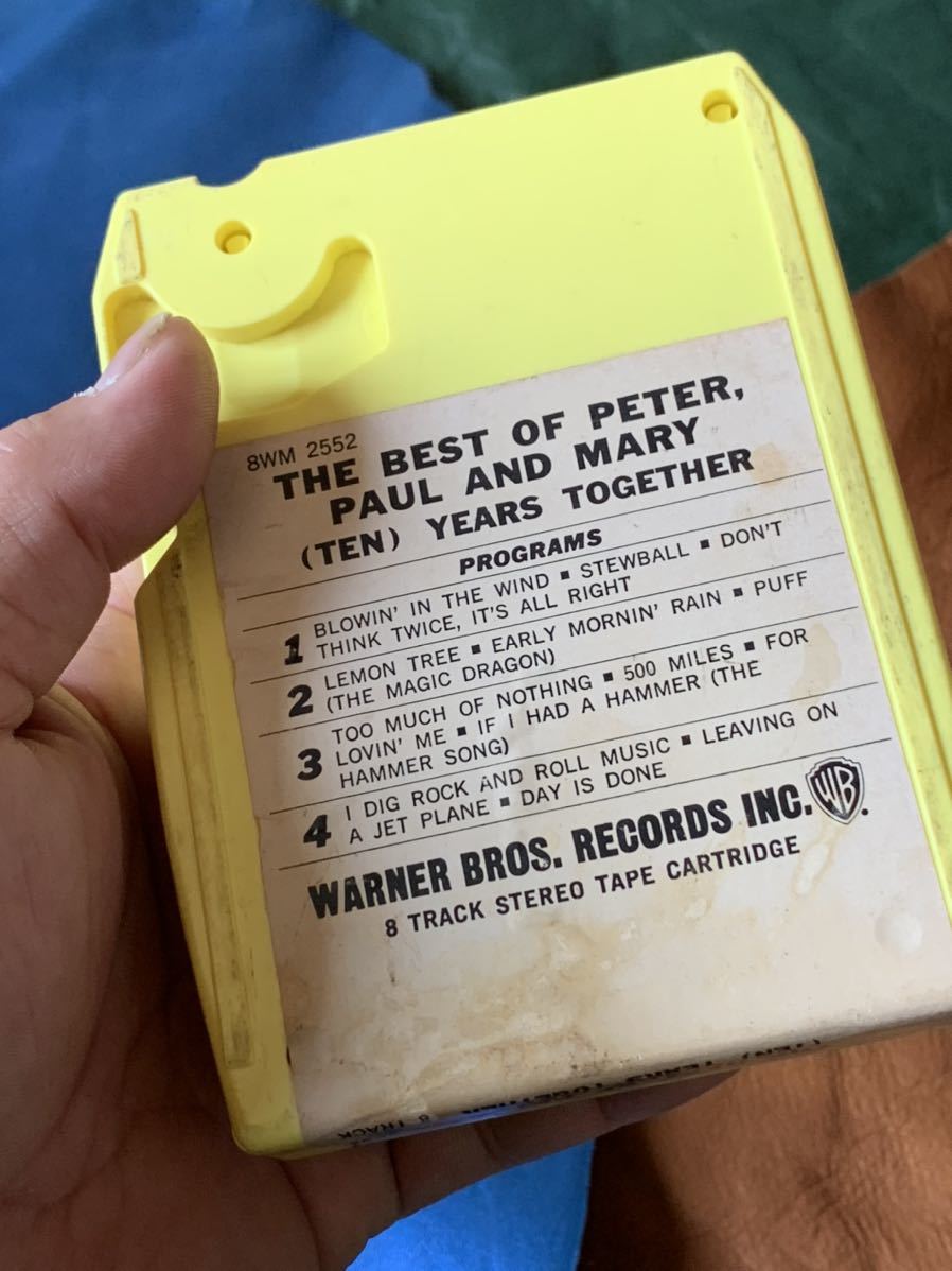 アメリカ直輸入 4 21 8トラック 8トラ Peter Paul And Mary ピーター ポール マリー Best 風に吹かれて他 ジャンク指定音源動画あり ロック ポップス一般 売買されたオークション情報 Yahooの商品情報をアーカイブ公開 オークファン Aucfan Com