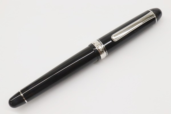 PLATINUM プラチナ センチュリー ロジウム PNB-15000CR ブラックダイヤモンド 万年筆 #3776 14K 太字 B カートリッジ インク コンバーター
