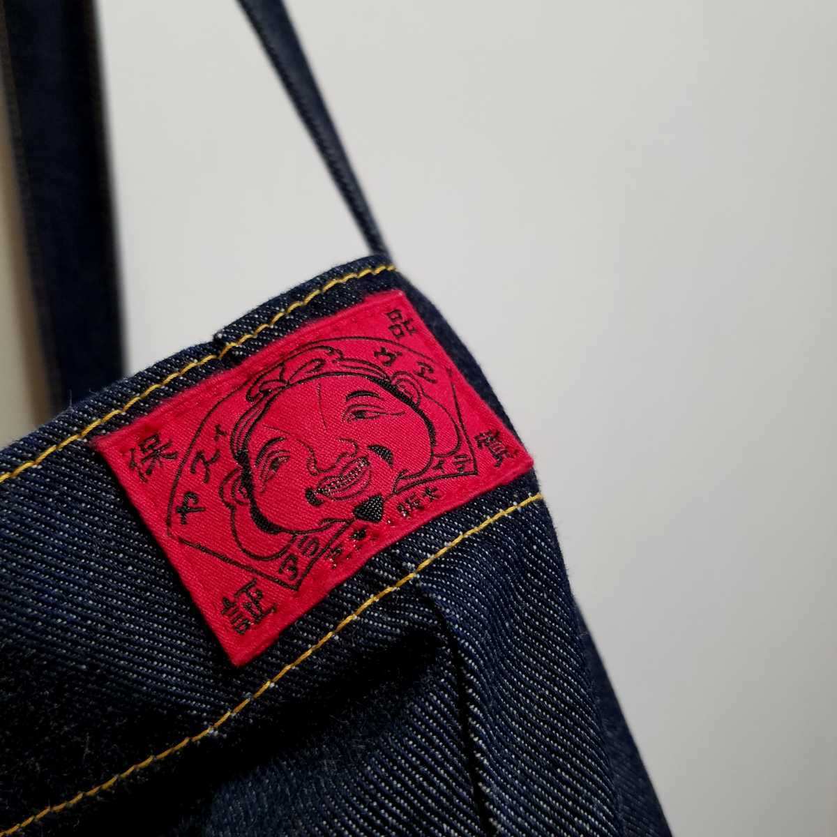 特大カモメペイント / 美品》EVISU YAMANE インディゴデニム ニュース 