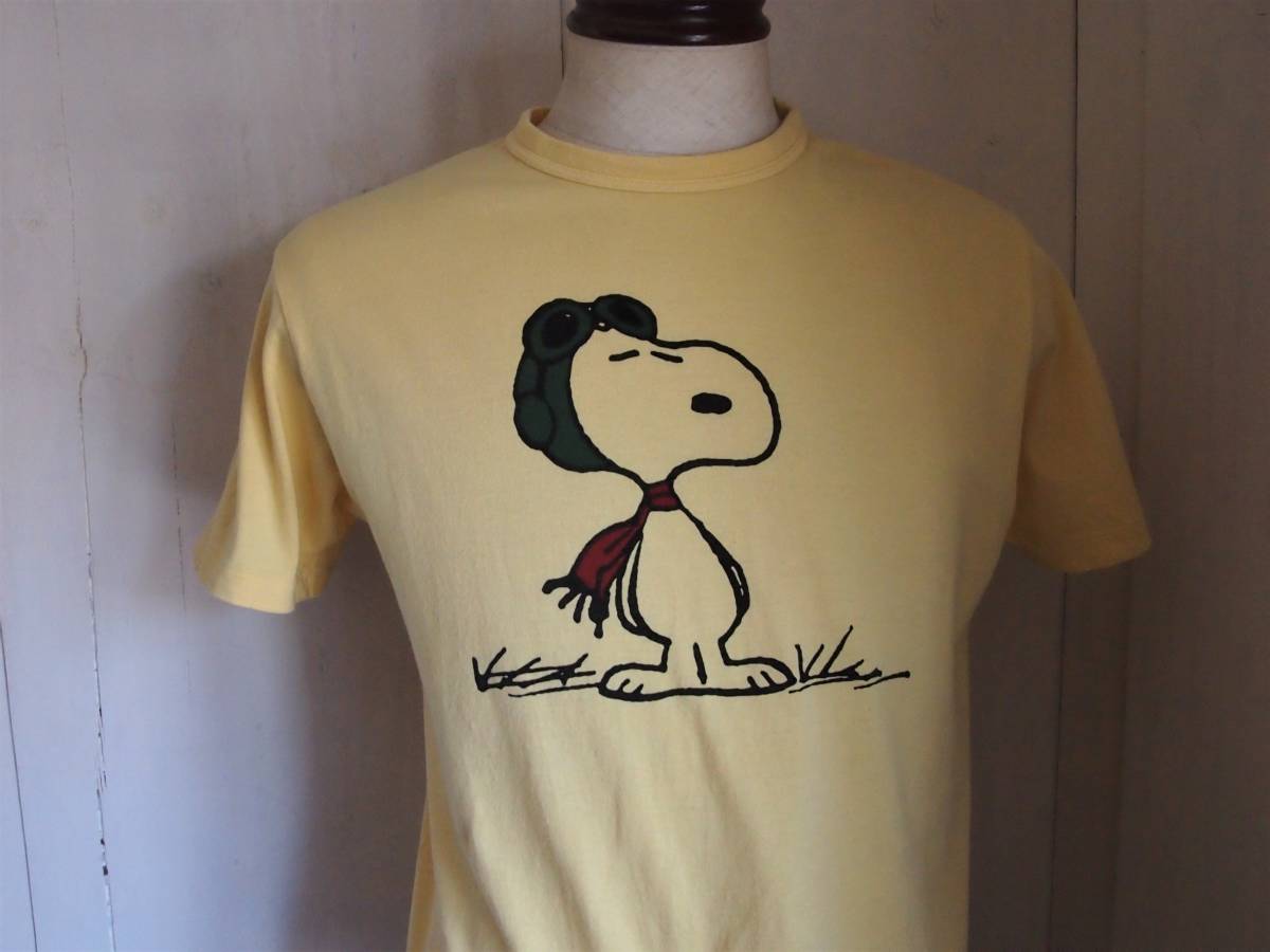 最安値，新作 ウエアハウス/WAREHOUSE スヌーピーPEANUTS ミリタリーTシャツ M ダブルネーム(半袖Tシャツ)｜売買されたオークション情報、yahooの商品情報をアーカイブ公開 - オークファン 男性用