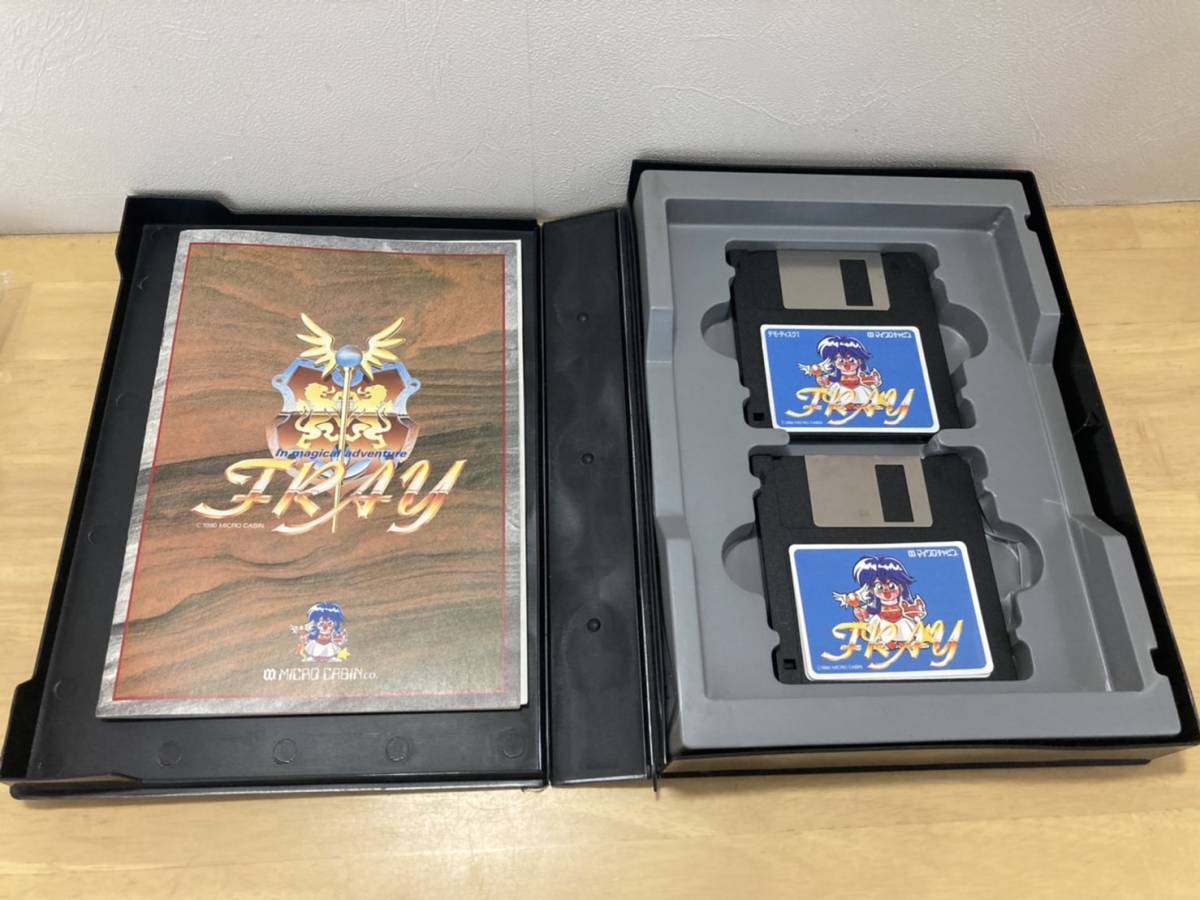 マイクロキャビン FRAY フレイ MSX2 MSX2+ レトロゲーム フロッピー