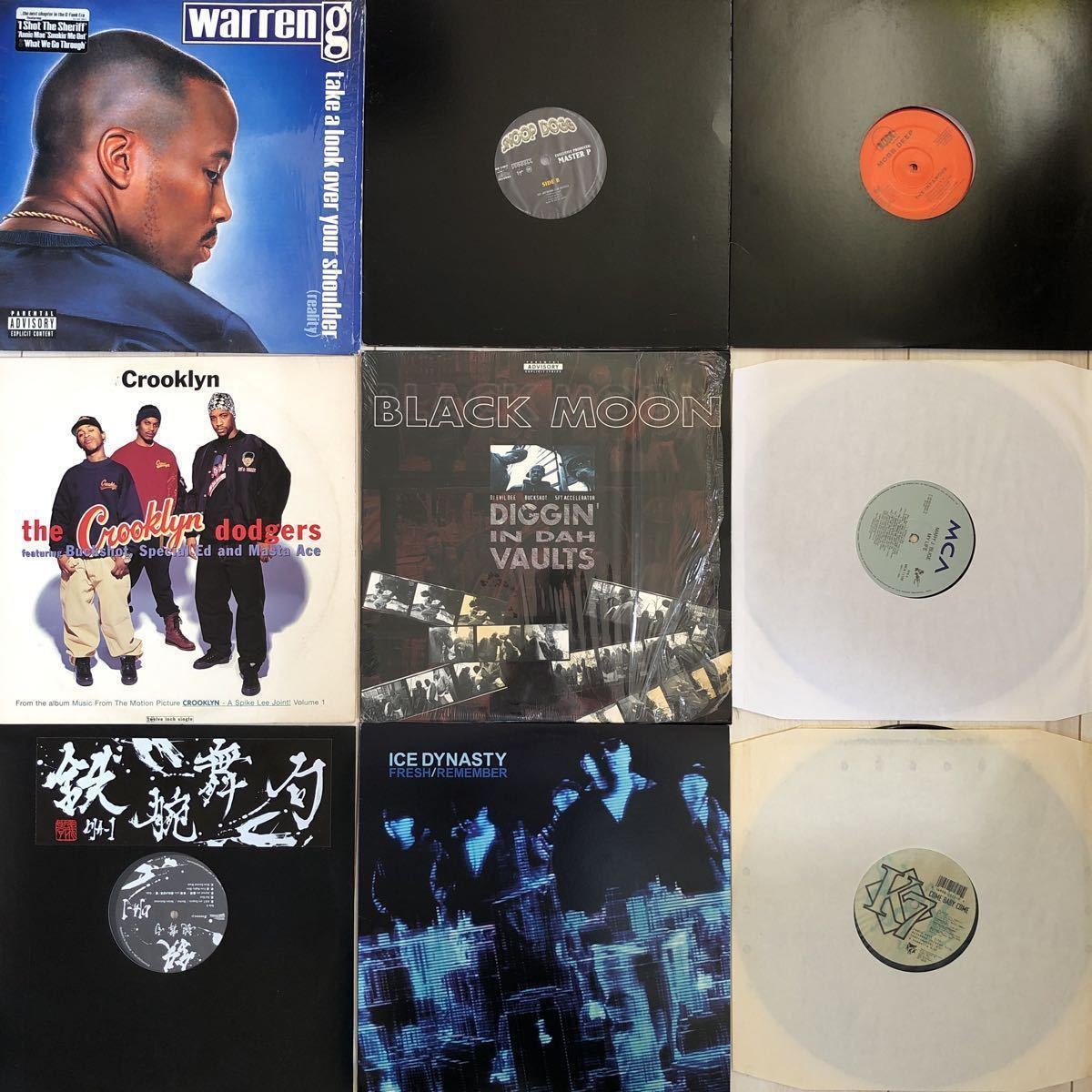 56枚 まとめて 大量 80's 90's HIPHOP R&B 12 LP SCREWBALL MOBB DEEP