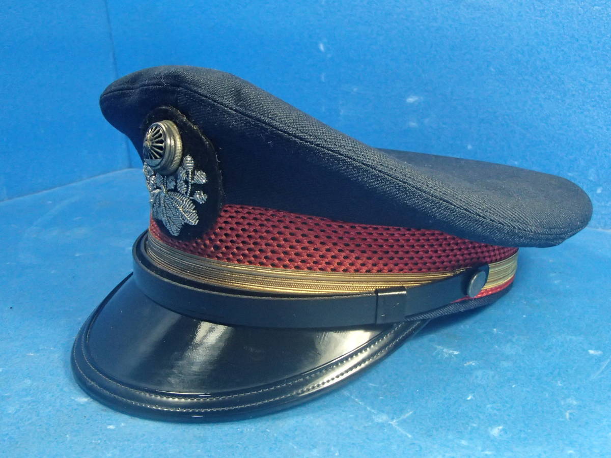 「国鉄 JNR 制帽 帽子 3号形 当時物 鉄道グッズ コレクション」　美品 ◇◇未使用品？ 日本国有鉄道 制帽 3号形 国鉄 JNR 鉄道グッズ 当時物
