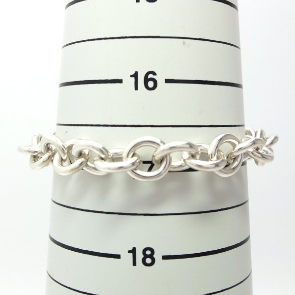 1円スタート】 TIFFANY リターントゥ ブレスレット サークルタグ