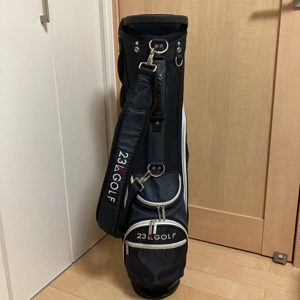 1円～☆超美品☆23区☆スタンドキャディバッグ☆レア☆23区GOLF 