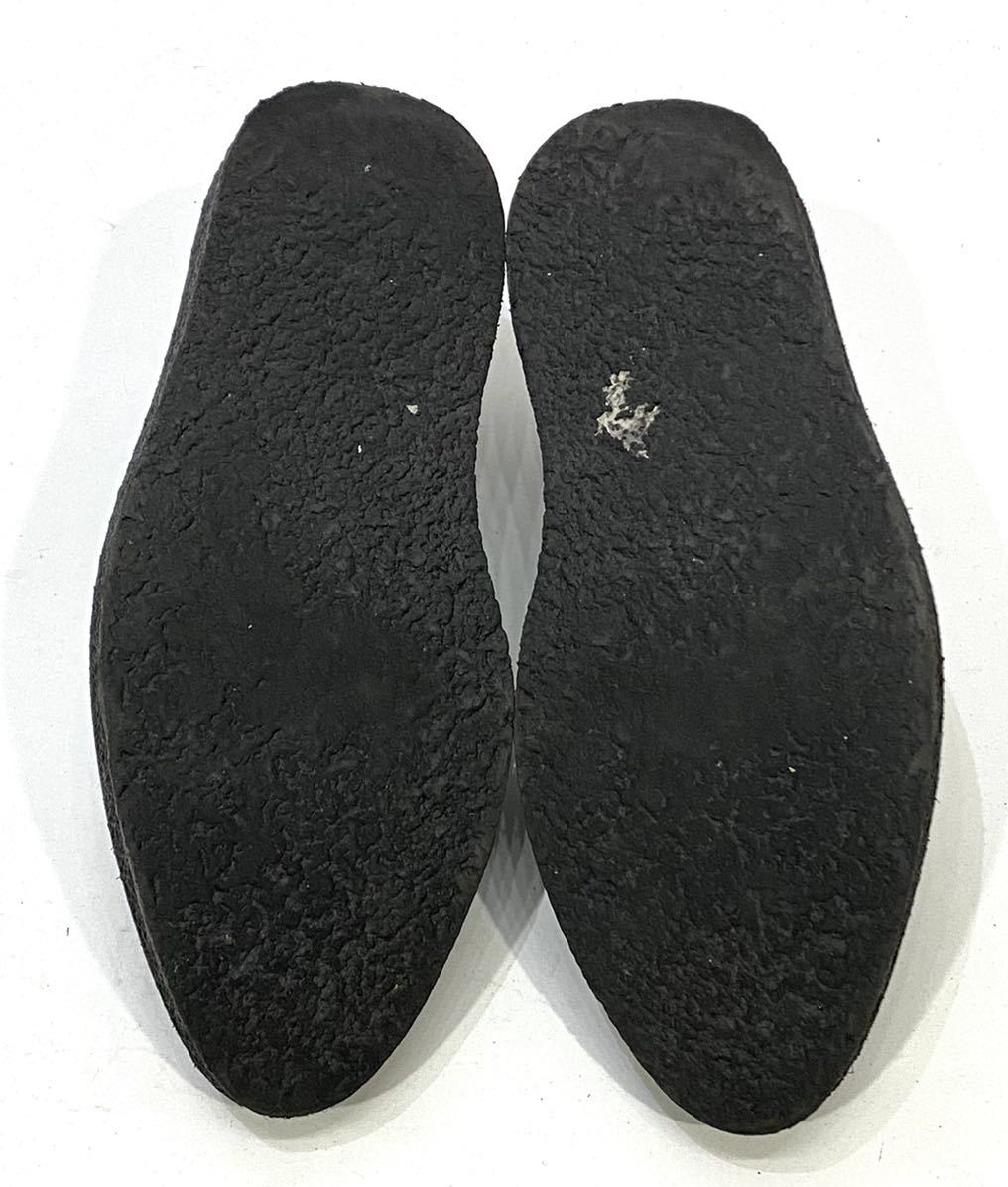14AW SAINT LAURENT PARIS エディ期CREEPER30 スエード×レザー