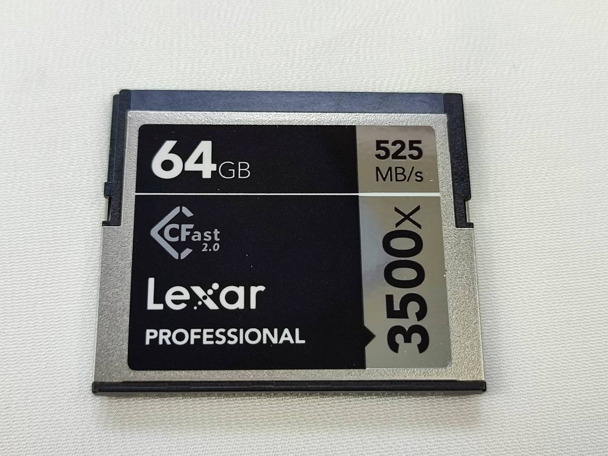 Lexar Professional 3500x CFast 2.0カード 64GB 国内正規品（検 EOS CPS Canon 1DXⅡ） Professional Lexar CFast CFast™ Lexar® CECLexar